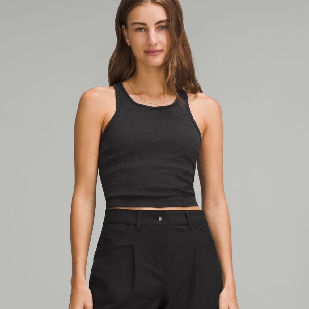Lululemon Ebb to Street Cropped Racerback Tank